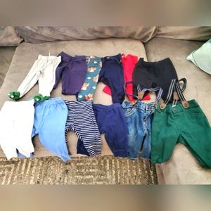 Baby boy 3 month pant lot